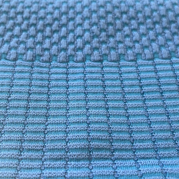 NWT Diane Von Furstenberg Blue Megara Scarf. Cozy-chic? Wool- blend jacquard - Picture 8 of 8